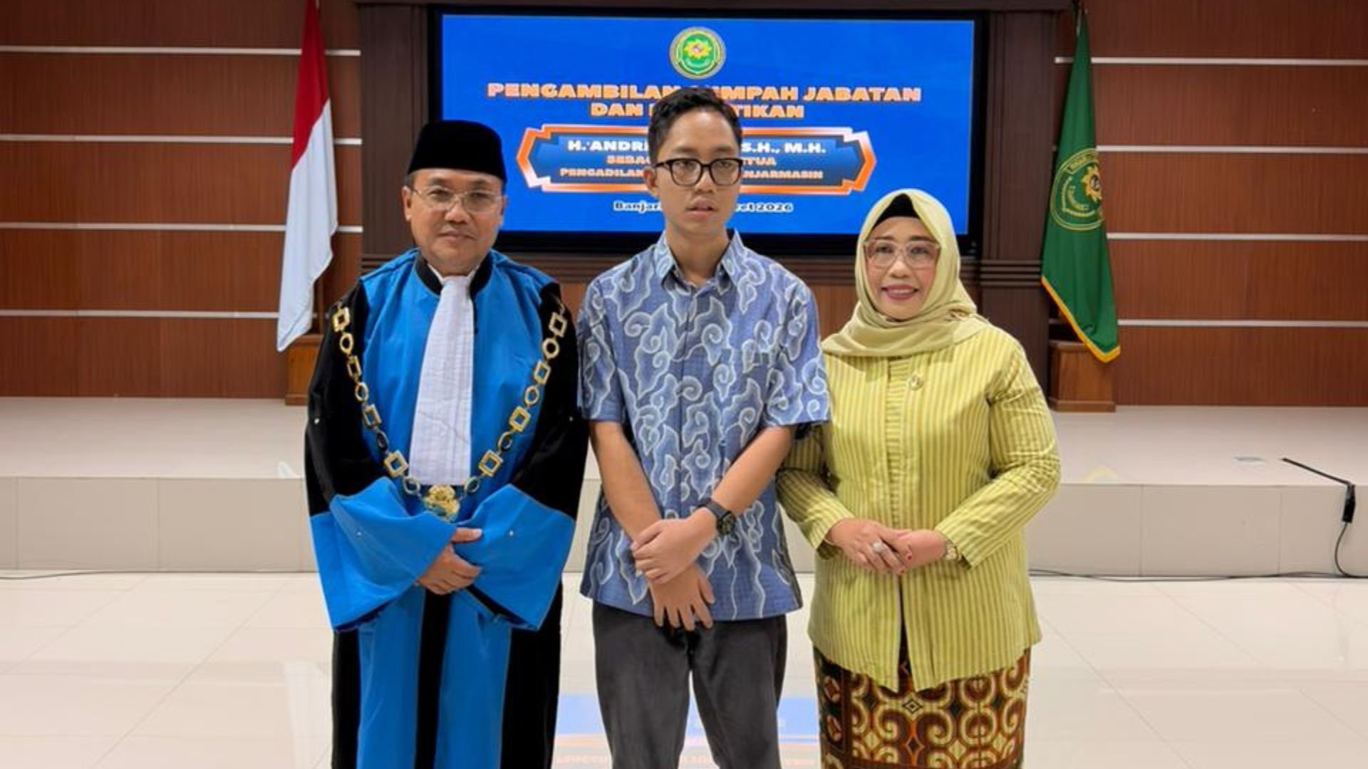 Resmi Dilantik, Wakil Ketua Pengadilan Tinggi TUN Banjarmasin Siap Emban Amanat Baru